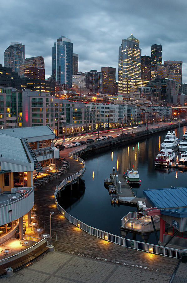 Seattle Waterfront Photograph by Jon Putsch Photography