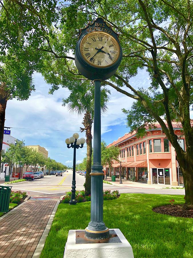 Sebring Historic Square Photograph by Denise Mazzocco