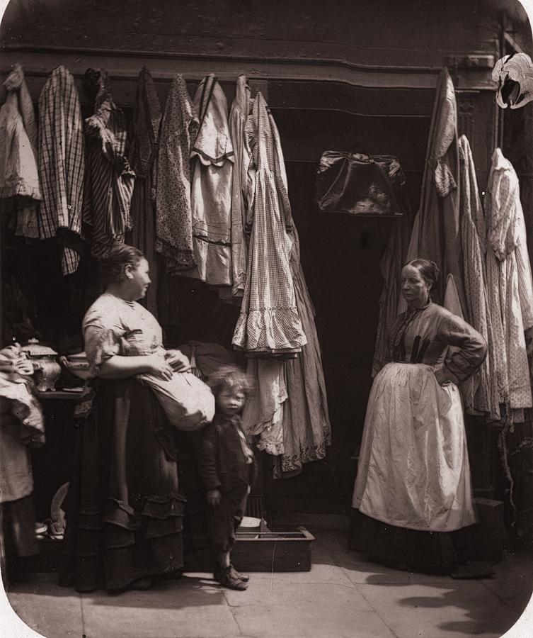 Second Hand Clothes Photograph by John Thomson