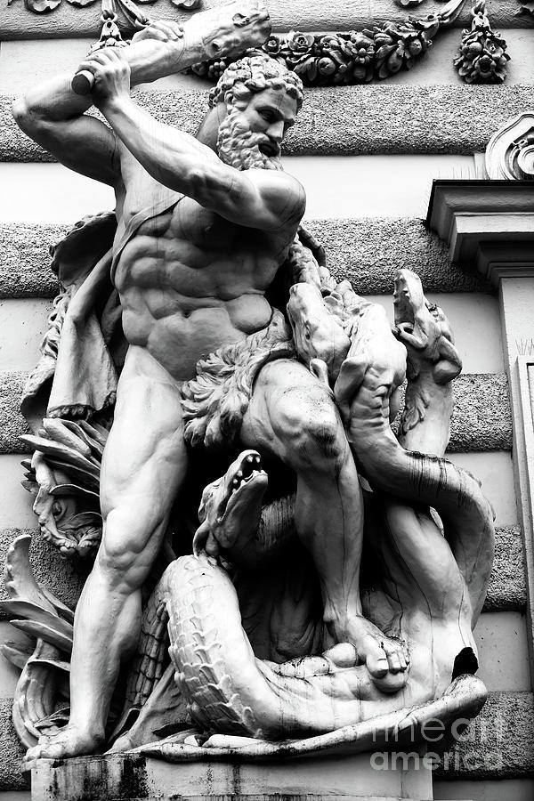 Second Labor of Hercules in Vienna Photograph by John Rizzuto