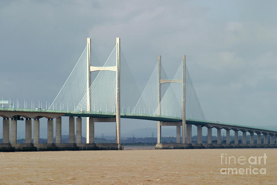 Second Severn Crossing Photograph by Mark Clarke/science Photo Library