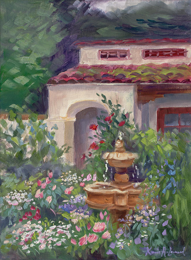 Secret Garden, Carmel Painting