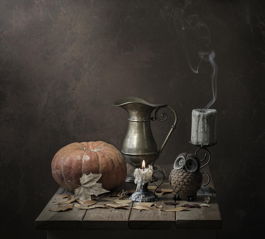 Pumpkin Photograph - Secret October by Margareth Perfoncio