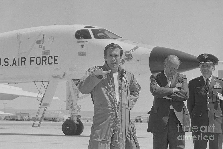 Secretary Of Defense Donald H. Rumsfeld Photograph by Bettmann