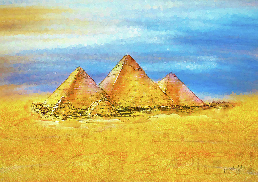 Watercolour Mixed Media - Secrets In The Sand II by Amanda Lakey Watercolour Mixed Media - Secrets In The Sand II by Amanda Lakey
