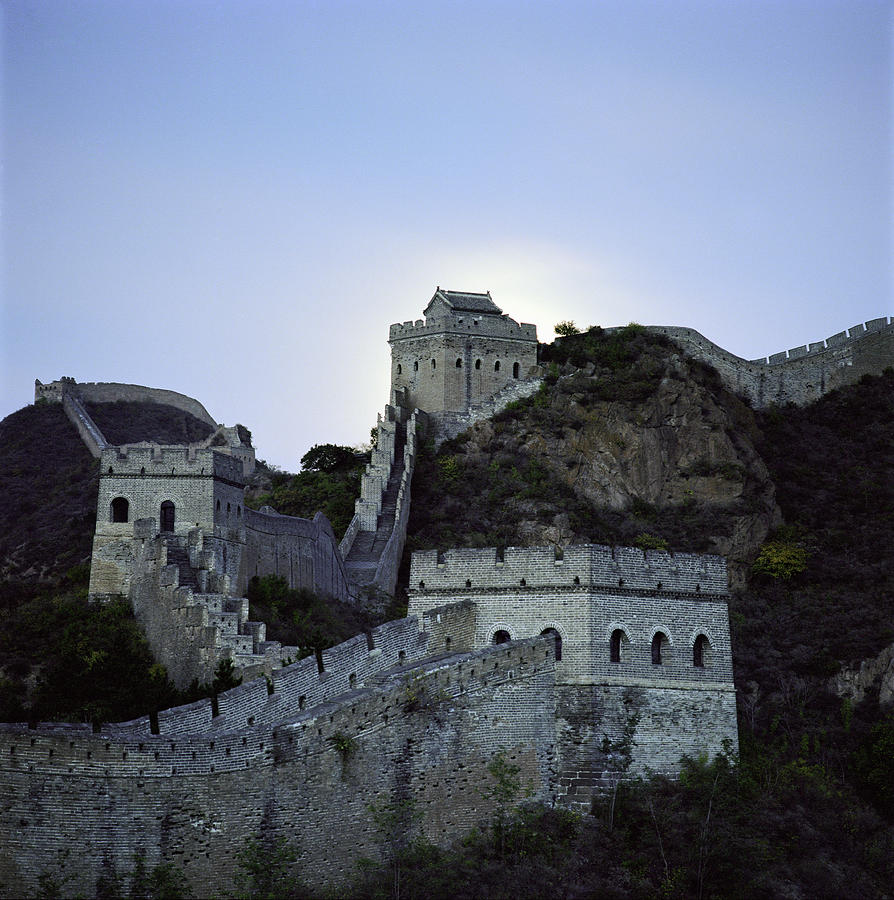 Section Of The Great Wall Photograph by Martin Puddy