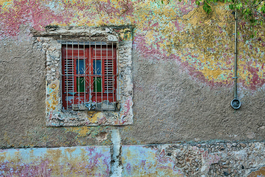 Secured Window Photograph by Jurgen Lorenzen