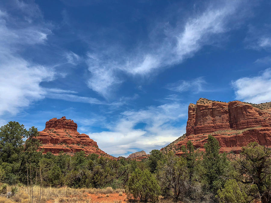 Sedona Big Blue Photograph by Simon Edelman - Fine Art America