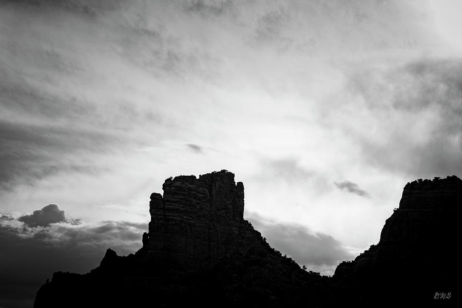 Sedona Landscape XXX BW Castle Rock Photograph by David Gordon