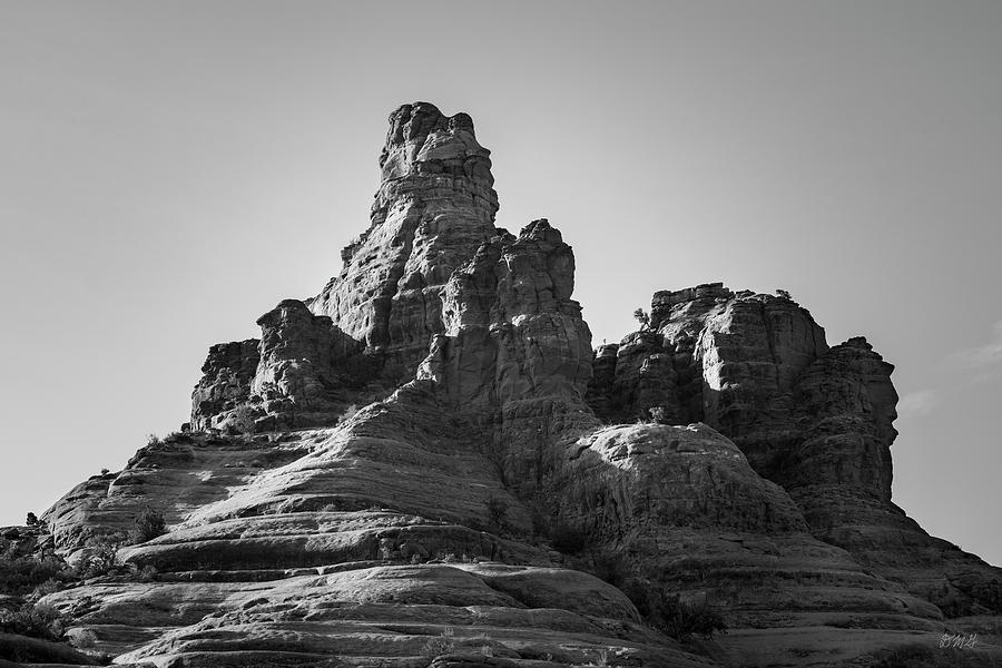 Sedona Landscape XXXI BW Bell Rock Photograph by David Gordon