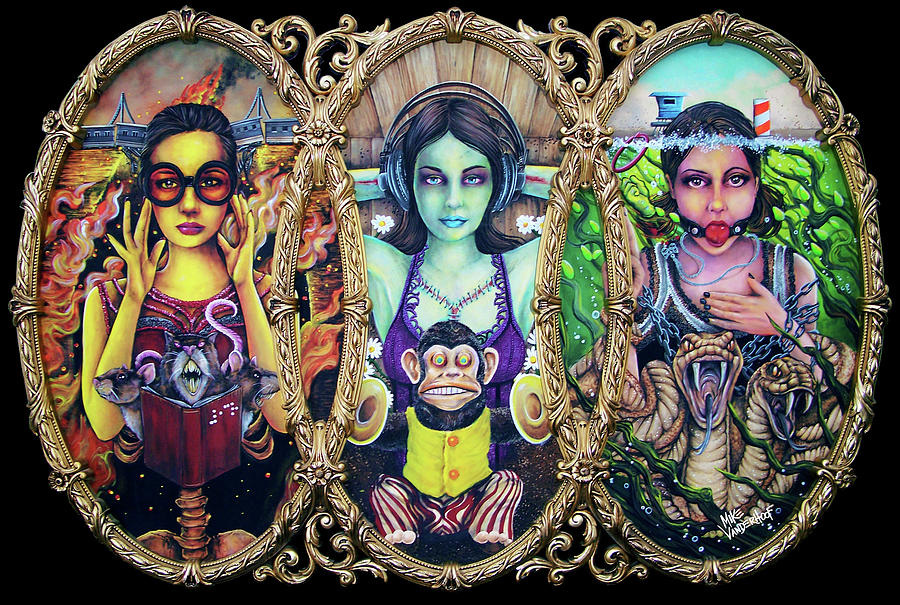 See No Evil Hear No Evil Speak No Evil by Mike Vanderhoof