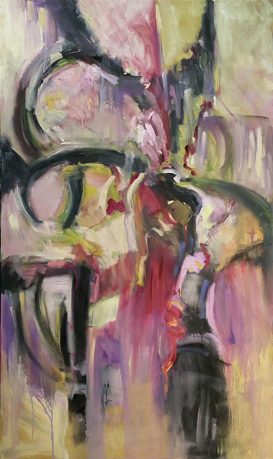 Abstract Painting - Seeking Wisdom by Aleta Pippin
