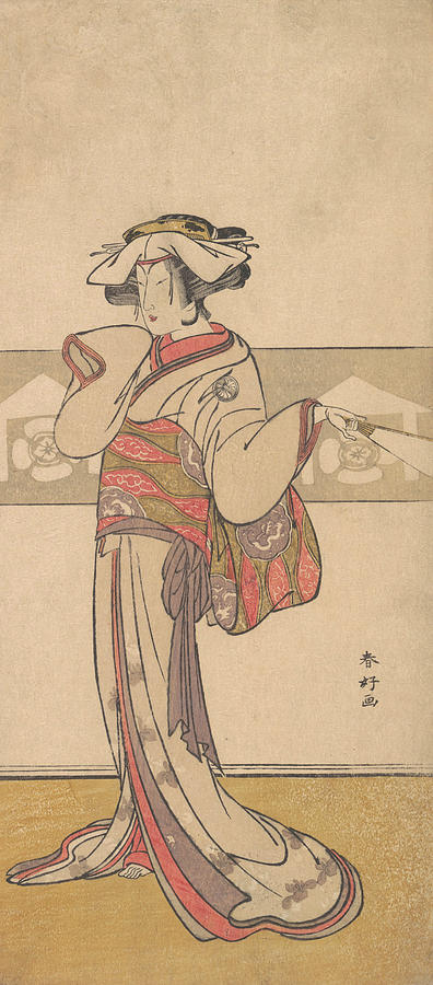 Segawa Kikunojo III in the Role of Oiso no Tora Relief by Katsukawa Shunko