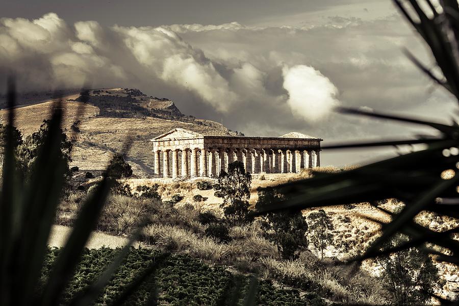 Segesta, Temple, Sicily Digital Art by Antonino Bartuccio