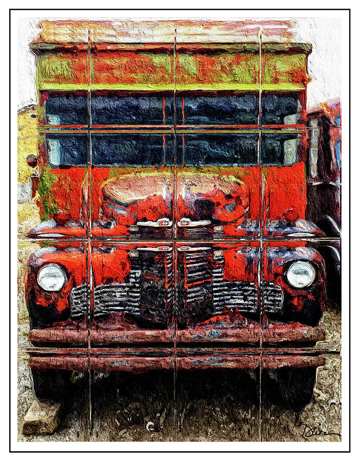 Segmented Truck Photograph by Peggy Dietz