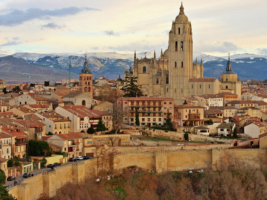 Segovia Cathedral In Autumn. Segovia Photograph by Pepe Rodriguez Cordon Segovia Cathedral In Autumn. Segovia Photograph by Pepe Rodriguez Cordon