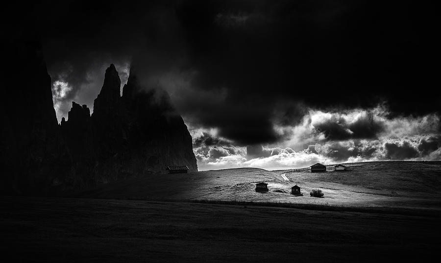 Mountain Photograph - Seiser Alm by Ales Krivec