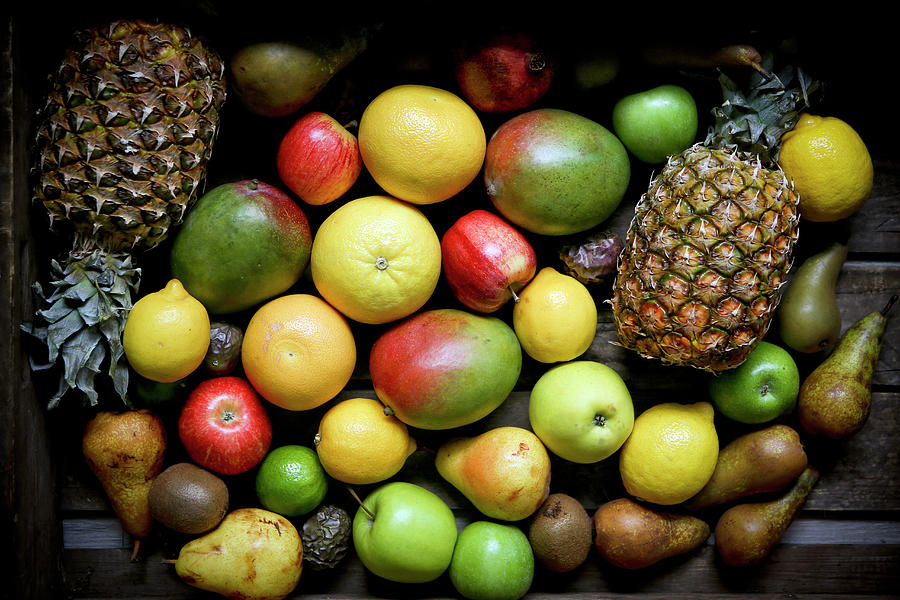 Selection Of Different Fruits Photograph by Comida Communication