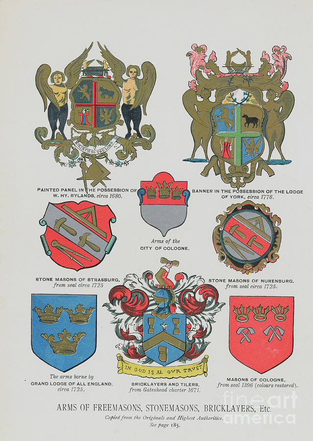 Selection Of Emblematic Arms Photograph by Bettmann
