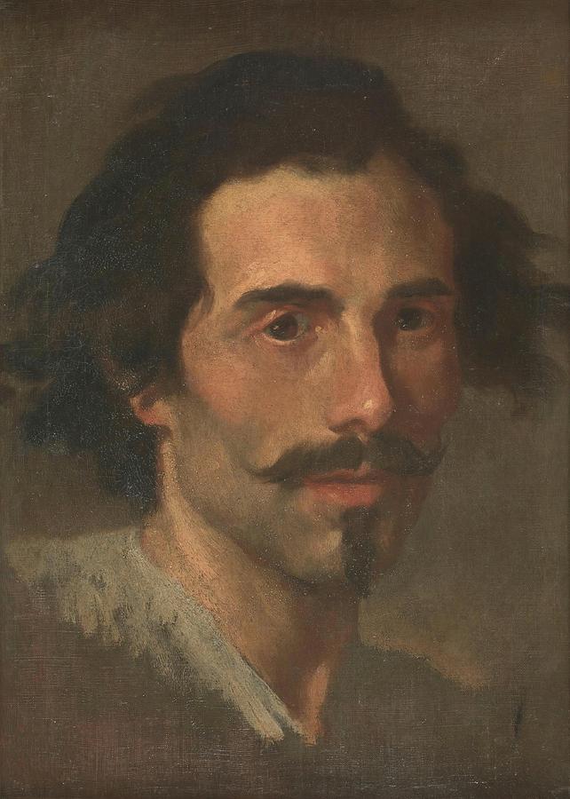'Self-Portrait'. 1635 - 1638. Oil on canvas. Painting by Gian Lorenzo ...
