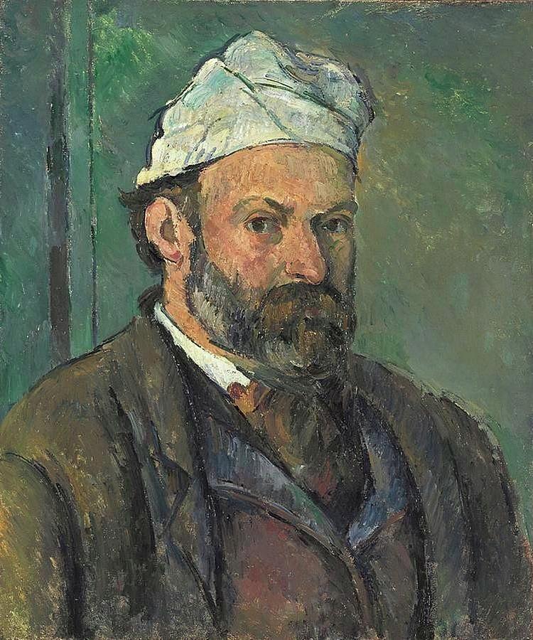 Self Portrait 1880 Painting By Paul Cezanne Paintings Pixels