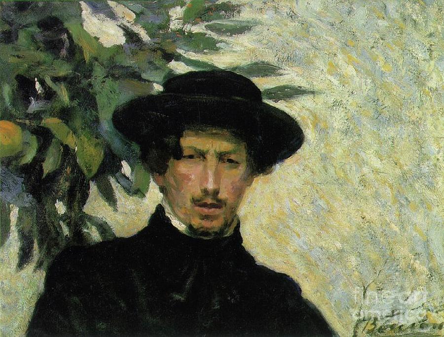 Self-portrait, 1905 Painting by Umberto Boccioni