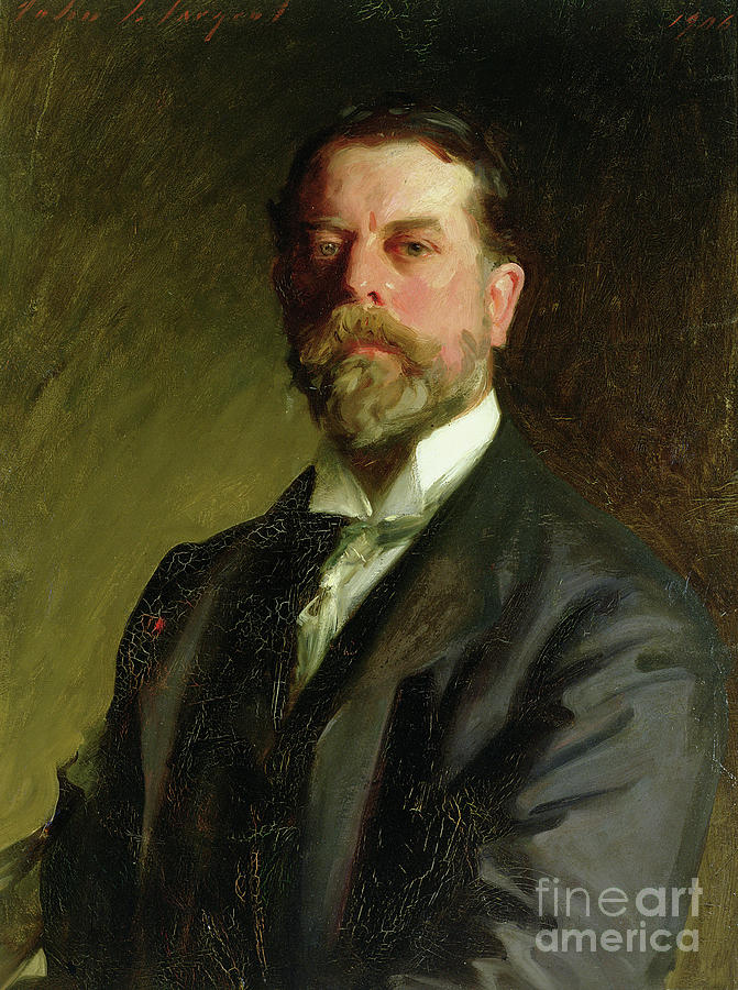 Self Portrait, 1906 by John Singer Sargent Painting by John Singer Sargent