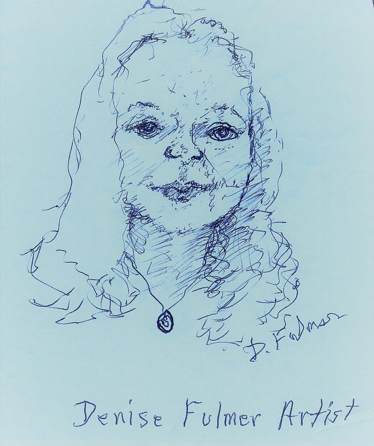 Self Portrait 2018 by Denise F Fulmer Self Portrait 2018 by Denise F Fulmer