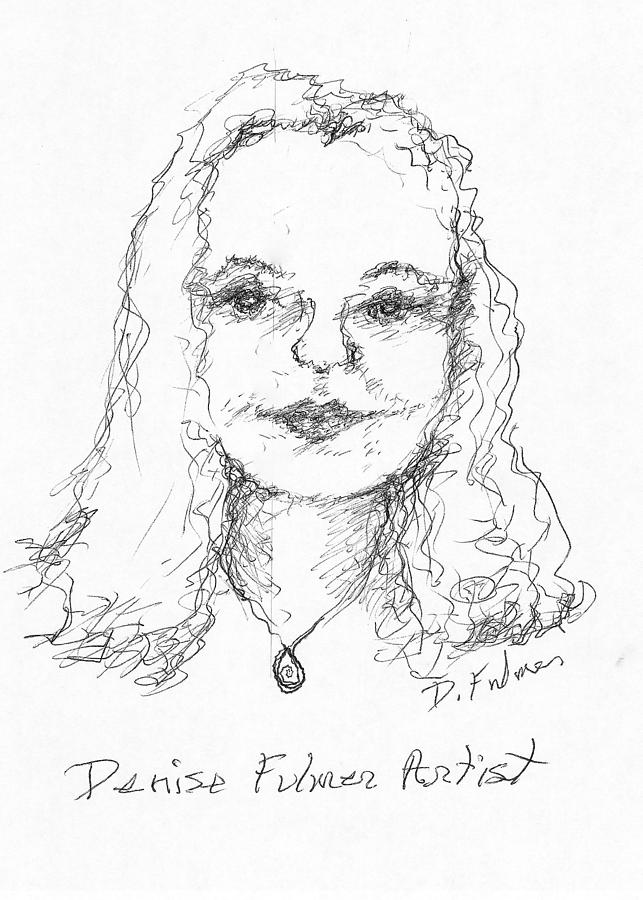 Self Portrait 2019 by Denise F Fulmer Self Portrait 2019 by Denise F Fulmer