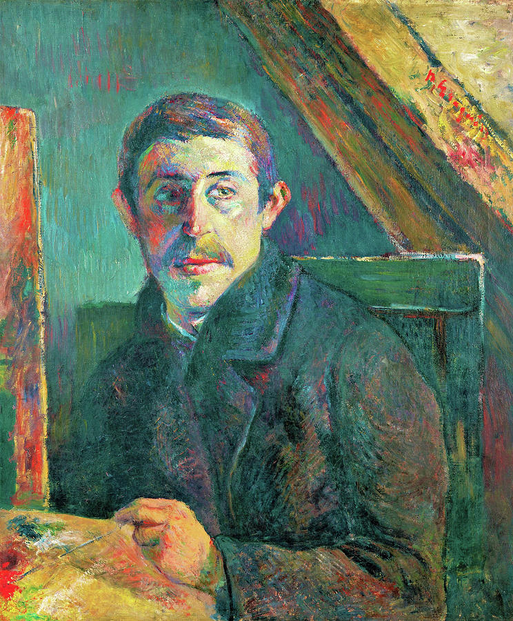 Self-Portrait - Digital Remastered Edition Painting by Paul Gauguin