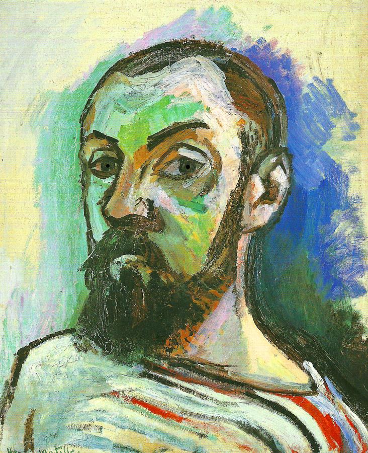 Self Portrait Painting by Henri Matisse