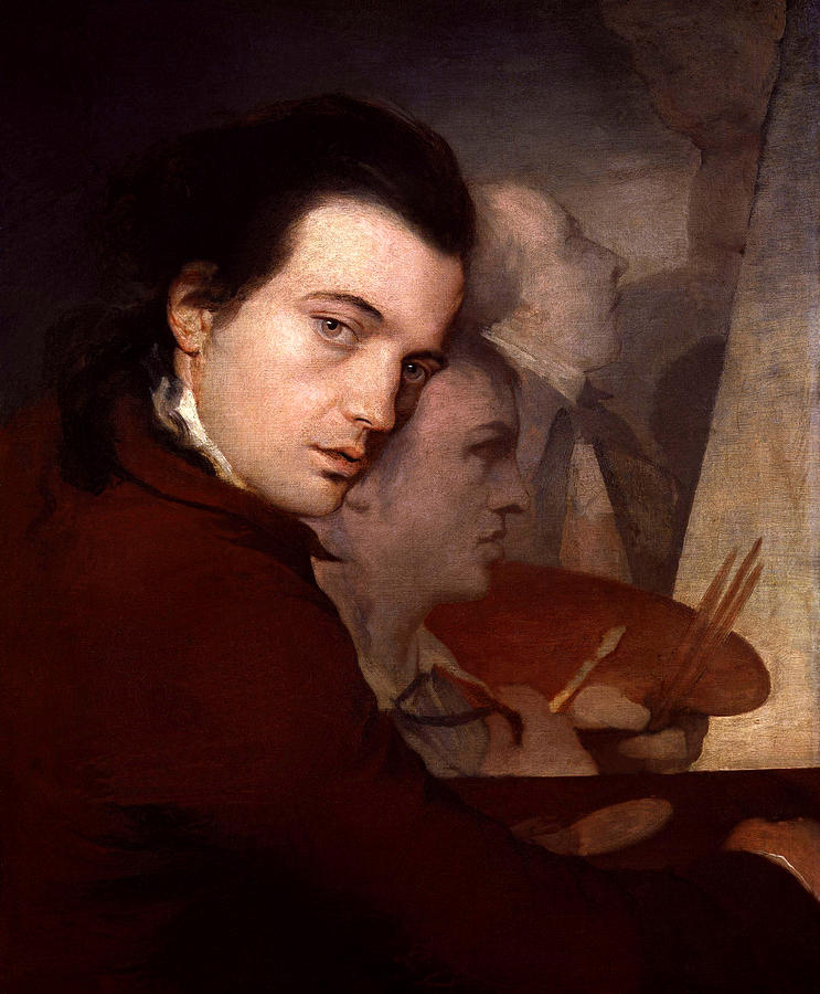 Self Portrait Painting by James Barry