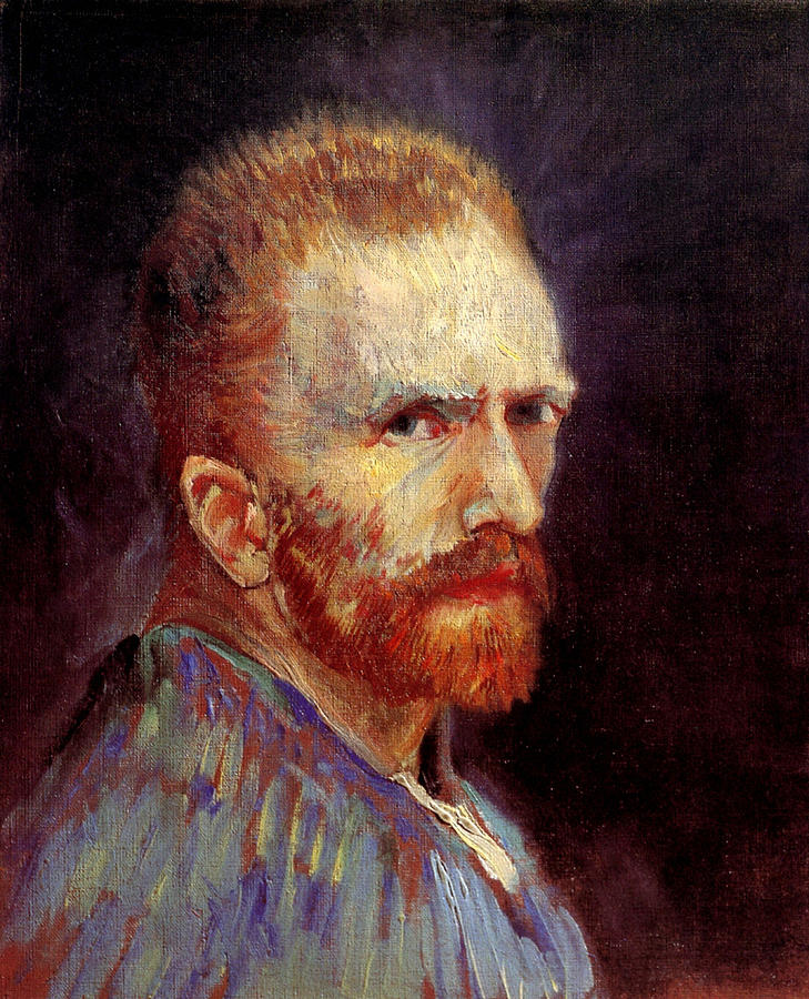 Self Portrait of Vincent Van Gogh Painting by 