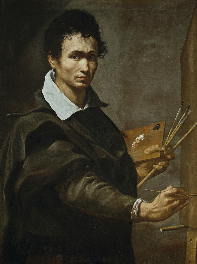 Self-portrait Painting by Orazio Borgianni