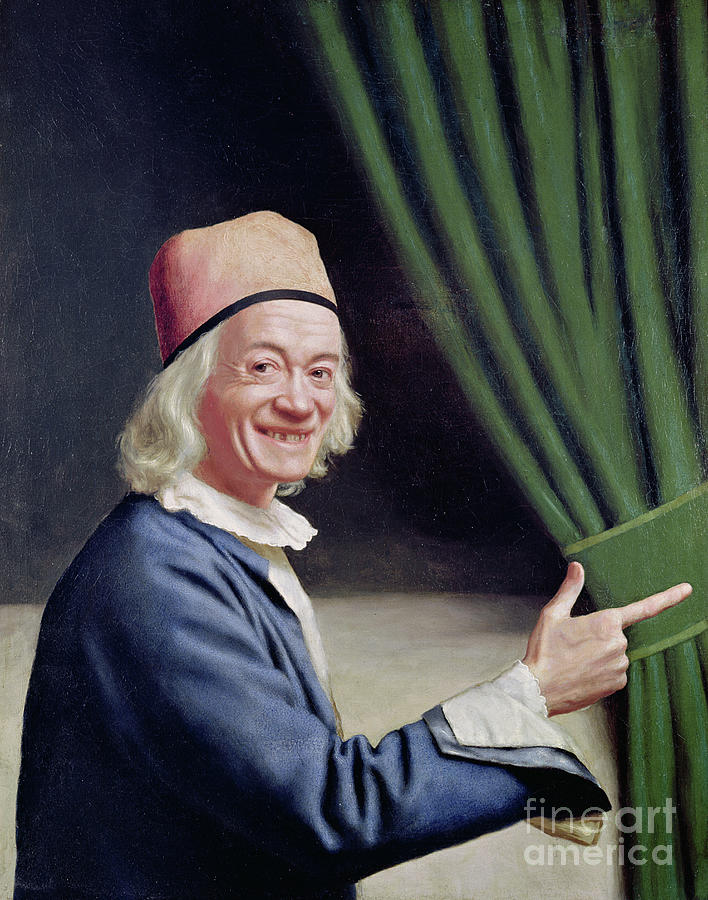 Self Portrait Smiling, C.1770-73 Painting by Jean-etienne Liotard
