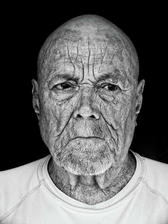 Black And White Photograph - Self Portrait by Stuart Harrison