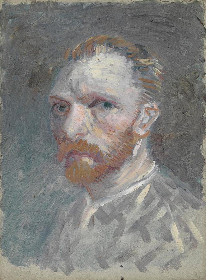 Self-Portrait. Painting by Vincent van Gogh -1853-1890-