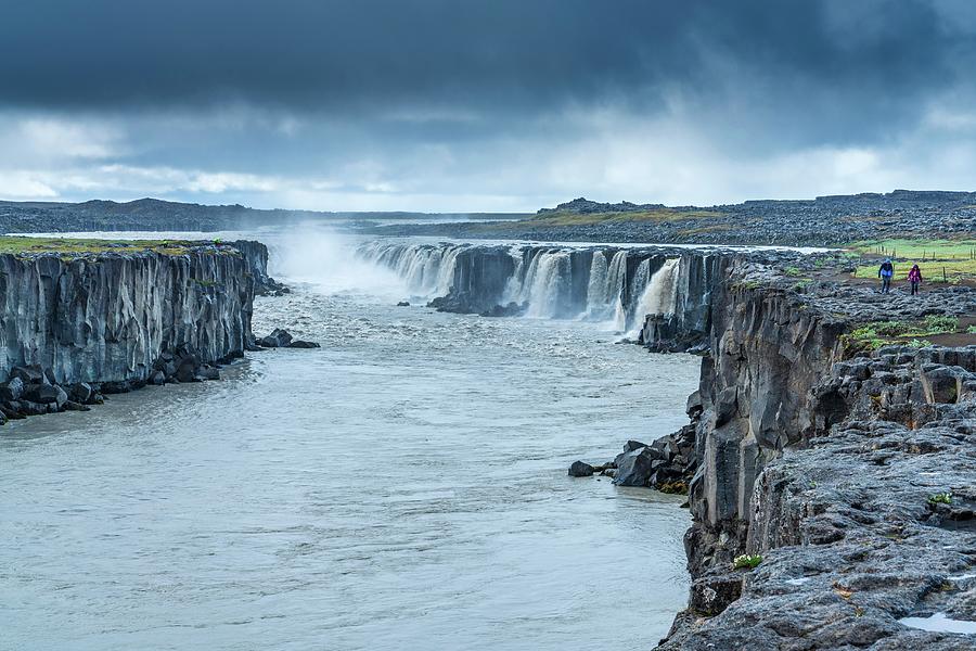 Selfoss At The Jökulsá á Fjöllum River Photograph by Sebastian Wasek ...