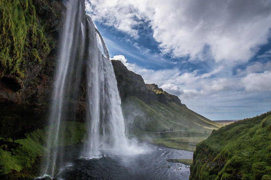 Seljalandsfoss Waterfall, Iceland Photograph by Bob Cuthbert - Fine Art ...