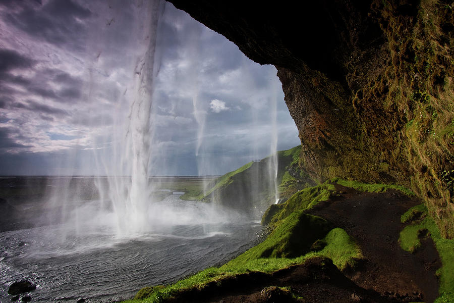 Seljalandsfoss Waterfall In Iceland Photograph by Esen Tunar Photography