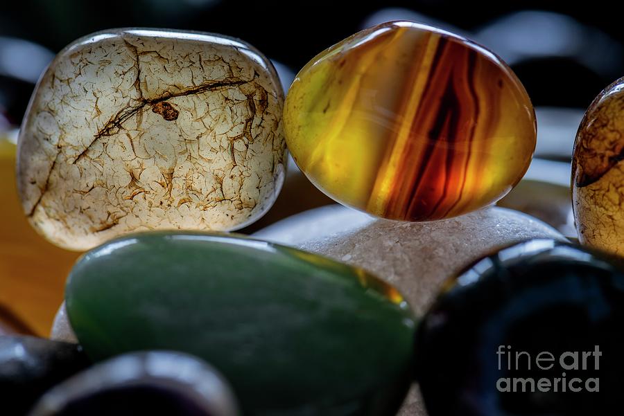 Semi Precious Gemstones Photograph by K Jayaram/science Photo Library