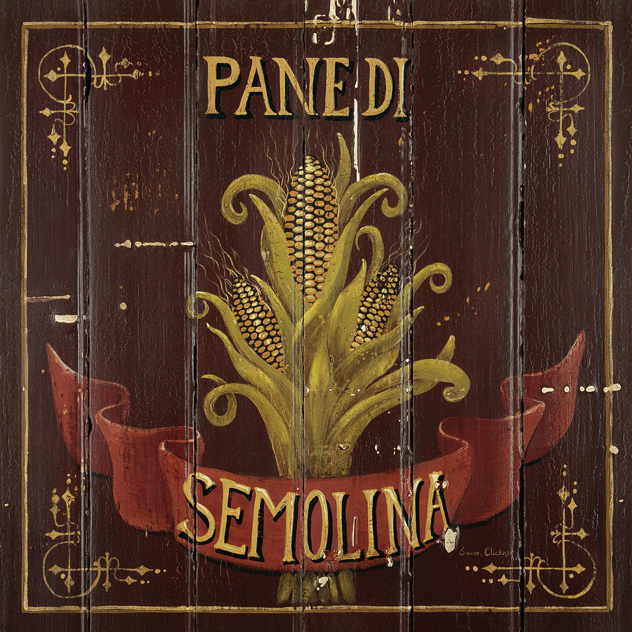 Semolina Painting by Susan Clickner