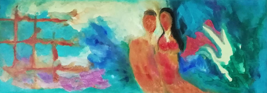 Impressionism Painting - Sempurna in Malay - 01 - The one who is complete by Khandker Tarek