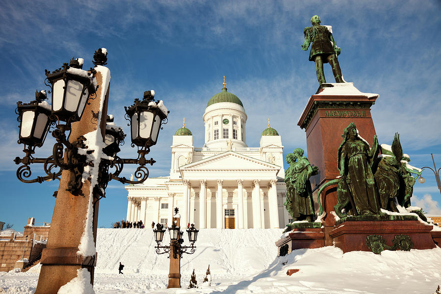 Senate Square In Helsinki Photograph by Henryk Sadura