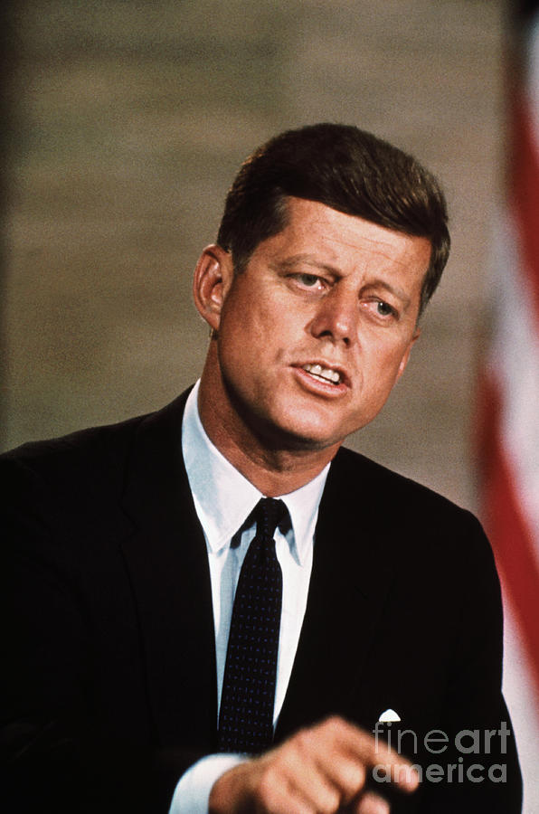 Senator John F. Kennedy Campaigning Photograph by Bettmann