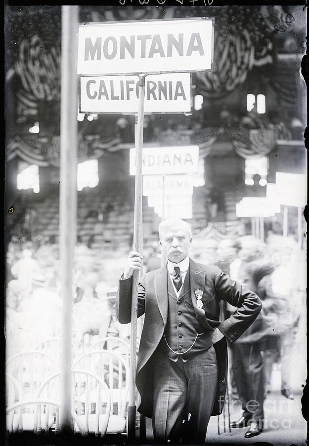 Senator Walsh Next To Sign Photograph by Bettmann Senator Walsh Next To Sign Photograph by Bettmann