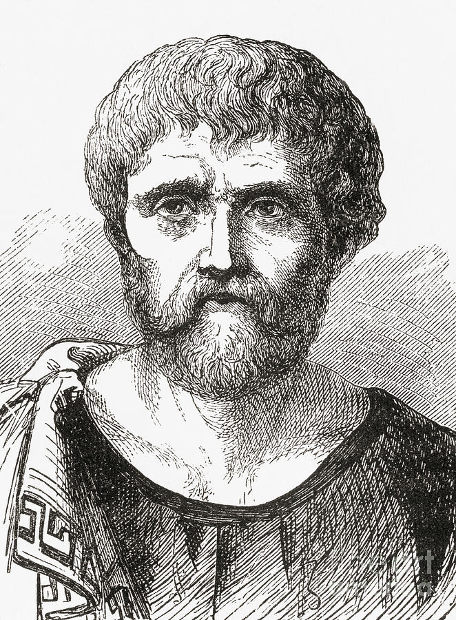 Seneca The Younger Drawing by English School