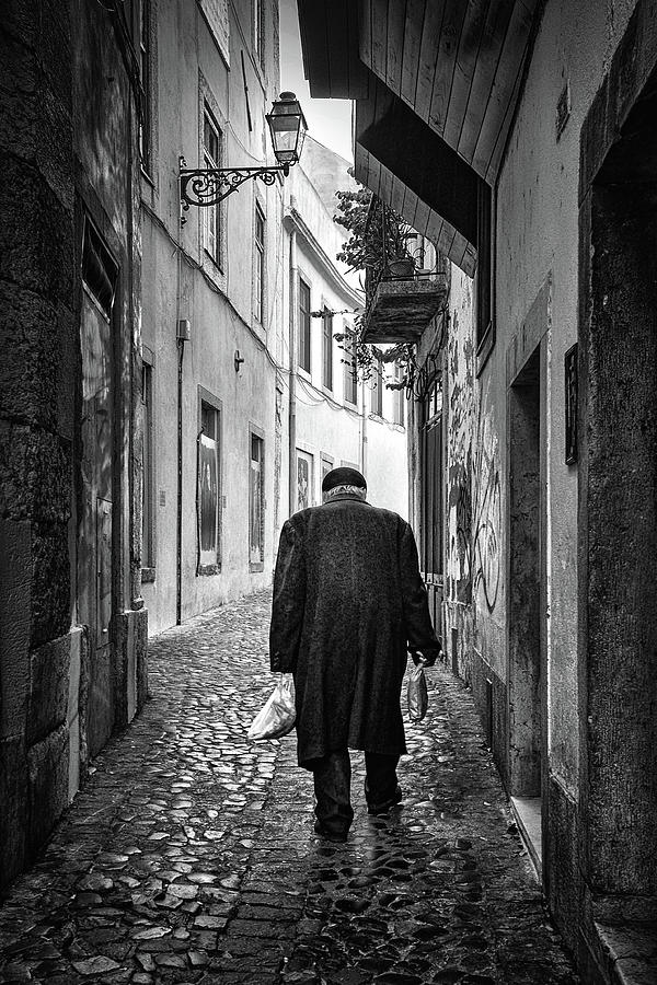 Senior in Mouraria Photograph by Carlos Caetano