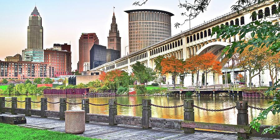 Sensational Autumn Day in CLE Photograph by Frozen in Time Fine Art Photography