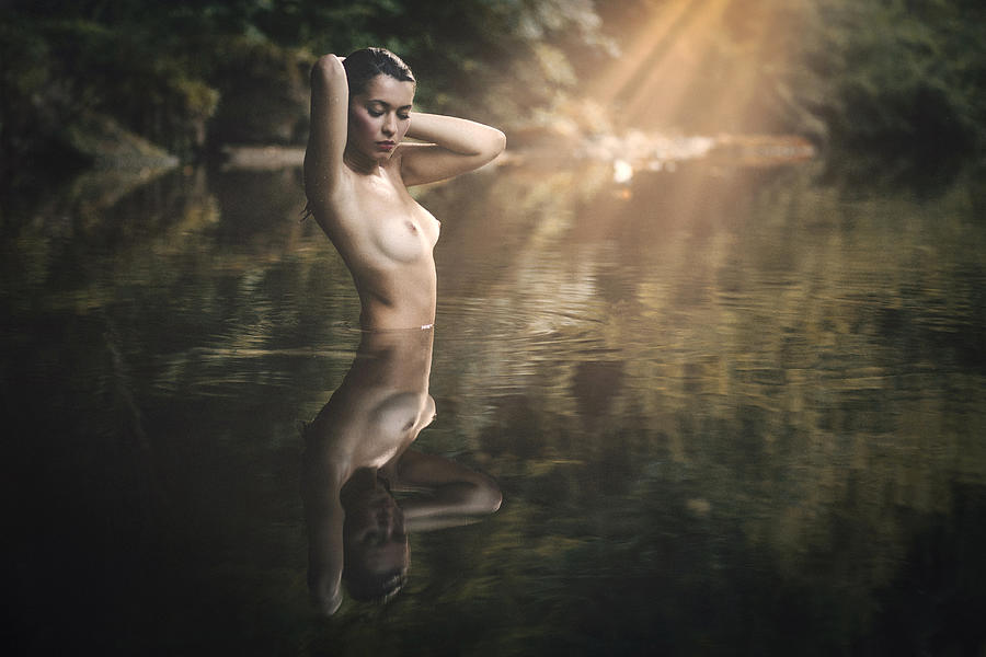 Sensuality In Water Photograph by Alessandro Gauci